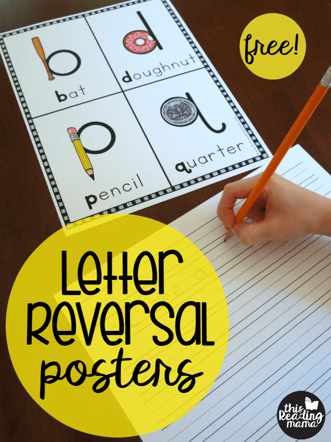 FREE Letter Reversals Posters