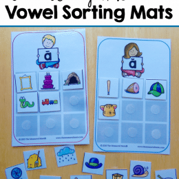 FREE Vowel Sorting Mats