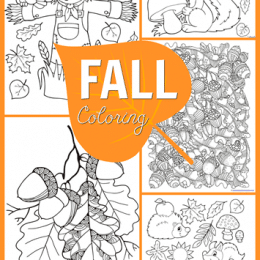 Free Fall Coloring Pages