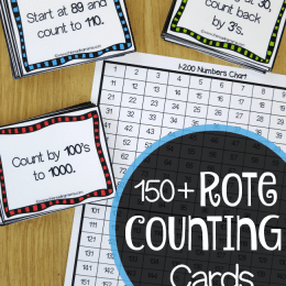 FREE Rote Counting Cards
