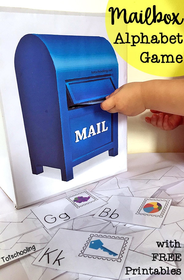 FREE Mailbox Alphabet Games