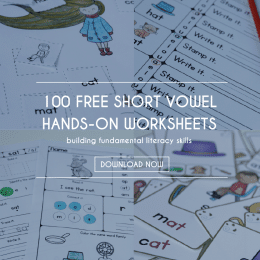 FREE Short A Words Worksheets