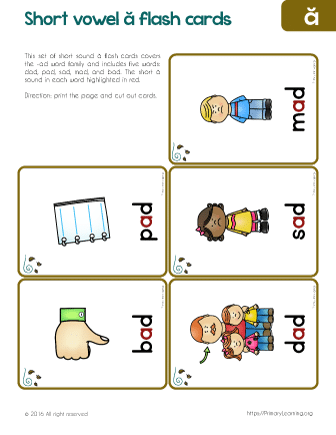 FREE Short Vowel Worksheets