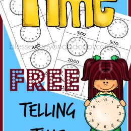 FREE Telling Time Worksheets