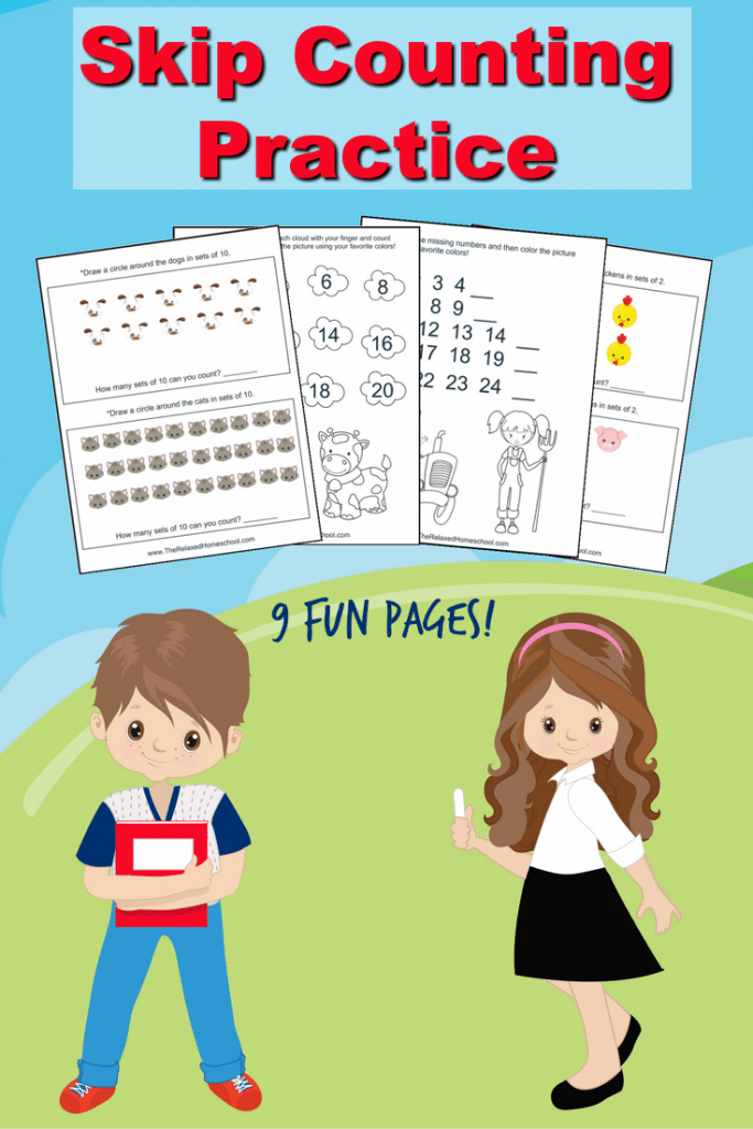 FREE Skip Counting Printable