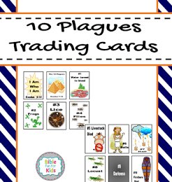 FREE 10 Plagues Trading Cards