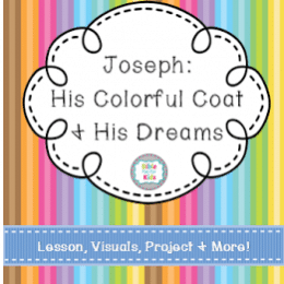 FREE Joseph and His Coat of Dreams Lesson