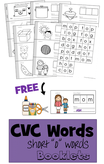 FREE CVC Words Pack