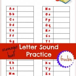 FREE Letter Practice Pages