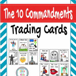 FREE 10 Commandments Trading Cards