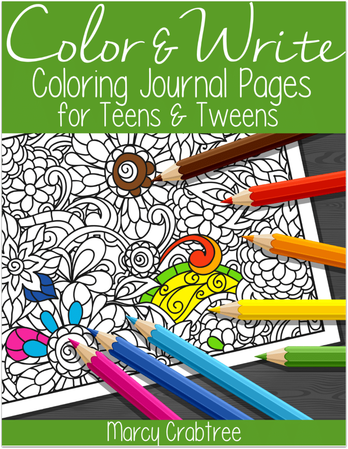 FREE Color and Write Journal for Teens