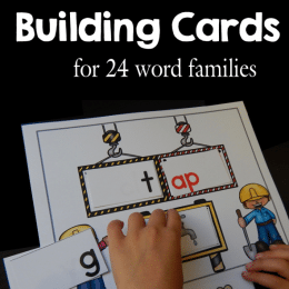 FREE Word Building Cards Set