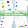 FREE Scissor Practice Printables