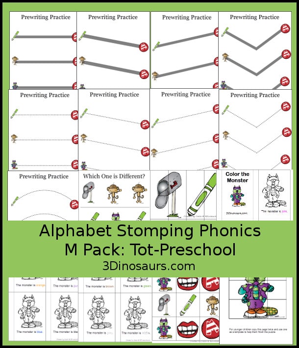 FREE Letter M Phonics Pack