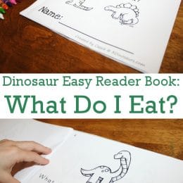 FREE Dinosaur Easy Reader