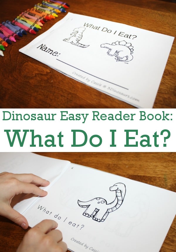 FREE Dinosaur Easy Reader