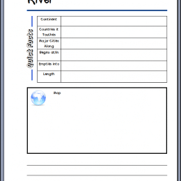 FREE River Notebooking Pages