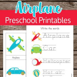 Airplane Printables