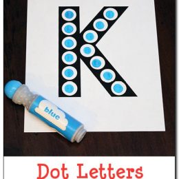 FREE Dot Letter Pages