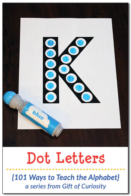 FREE Dot Letter Pages