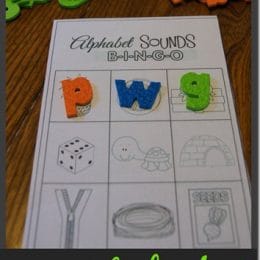 FREE Letters and Sounds Bingo