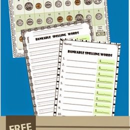 FREE Bankable Spelling Activity