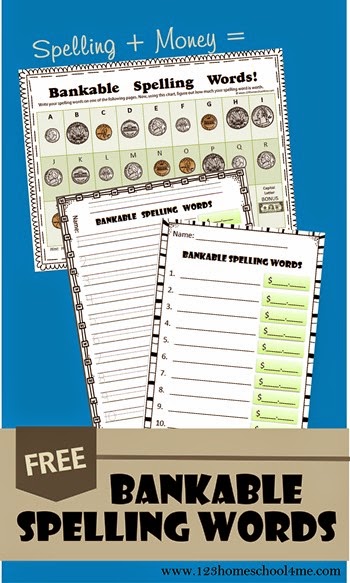 FREE Bankable Spelling Activity