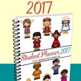 FREE Student Planner for 2017