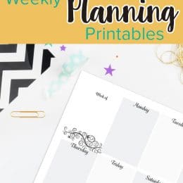 FREE Planning Printables