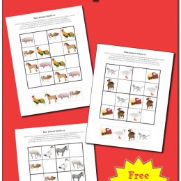 FREE Farm Animals Sudoku Pack
