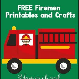 FREE Community Helpers Series: Firemen Printables and Crafts