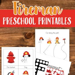 FREE Fireman Preschool Printables