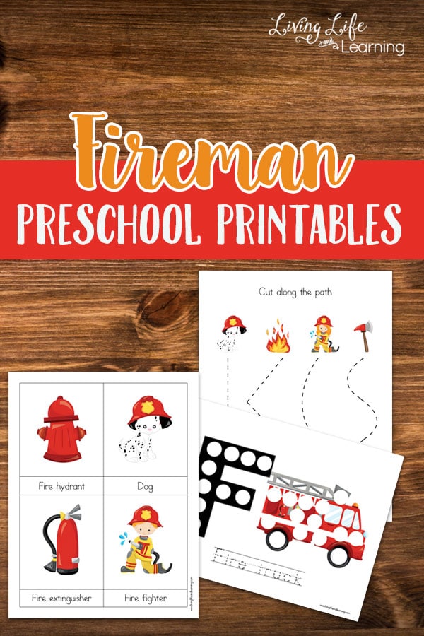 FREE Fireman Preschool Printables