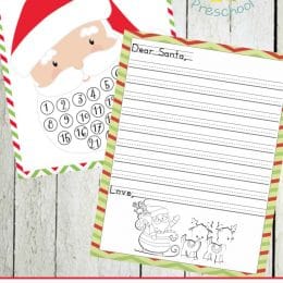 Free Christmas Countdown Printables