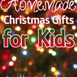 DIY Christmas Gifts for Kids