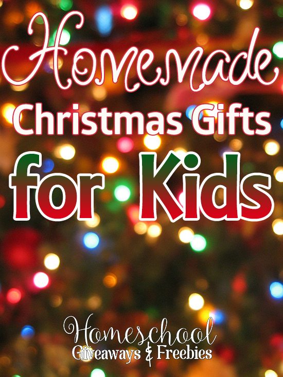 DIY Christmas Gifts for Kids