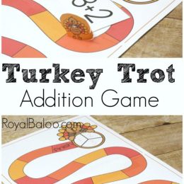 Free Turkey Trot Addition Game