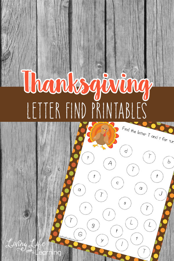 Free Thanksgiving Letter Find Printables