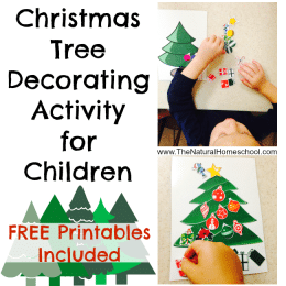 Free Christmas Tree Decorating Printable