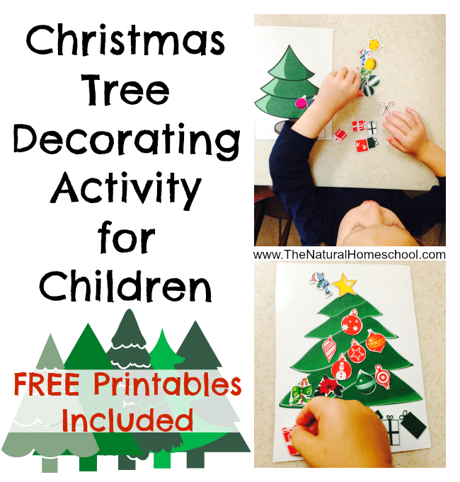 Free Christmas Tree Decorating Printable