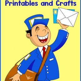 Free Postman Printables & Crafts