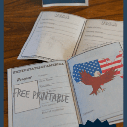 Free Printable Passport for Kids