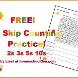 Free Fall Skip Counting Mazes