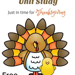 Free Turkey Unit Study