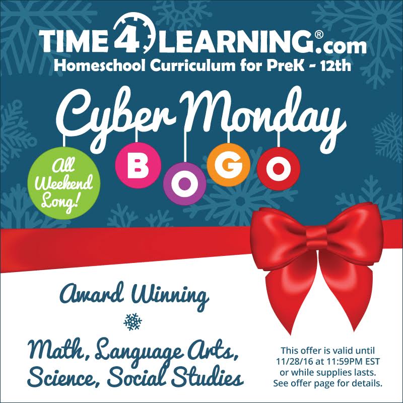 Time4Learning BIG Sale: Buy One Month Get One Free!