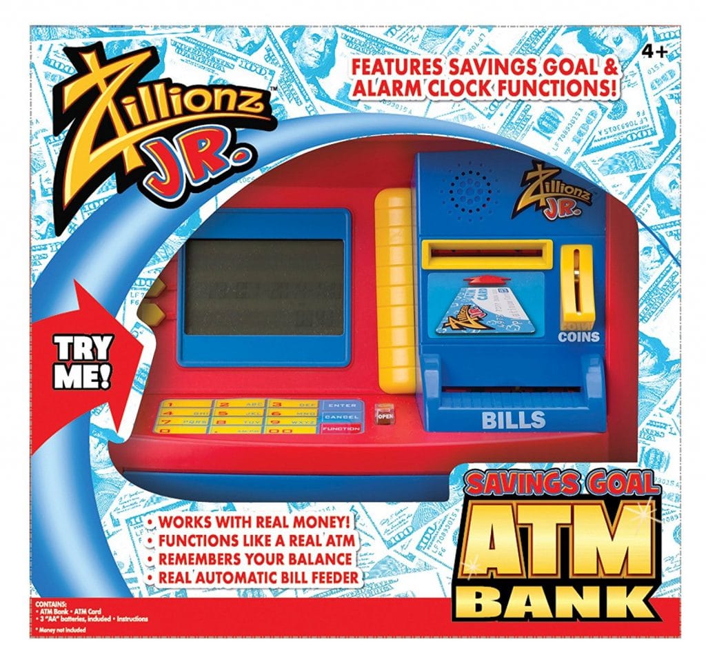 Zillionz Jr. Deluxe ATM Savings Bank Only $12.60! (56% Off!)