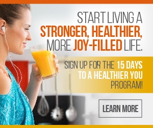 15 Days to a Healthier You eCourse Only $15!