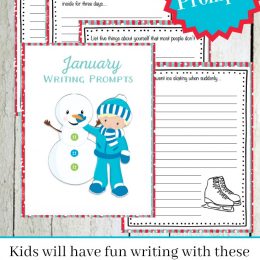 Free January Writing Prompts