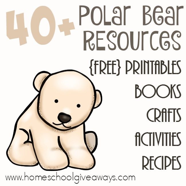 Free Polar Bear Printables & Resources