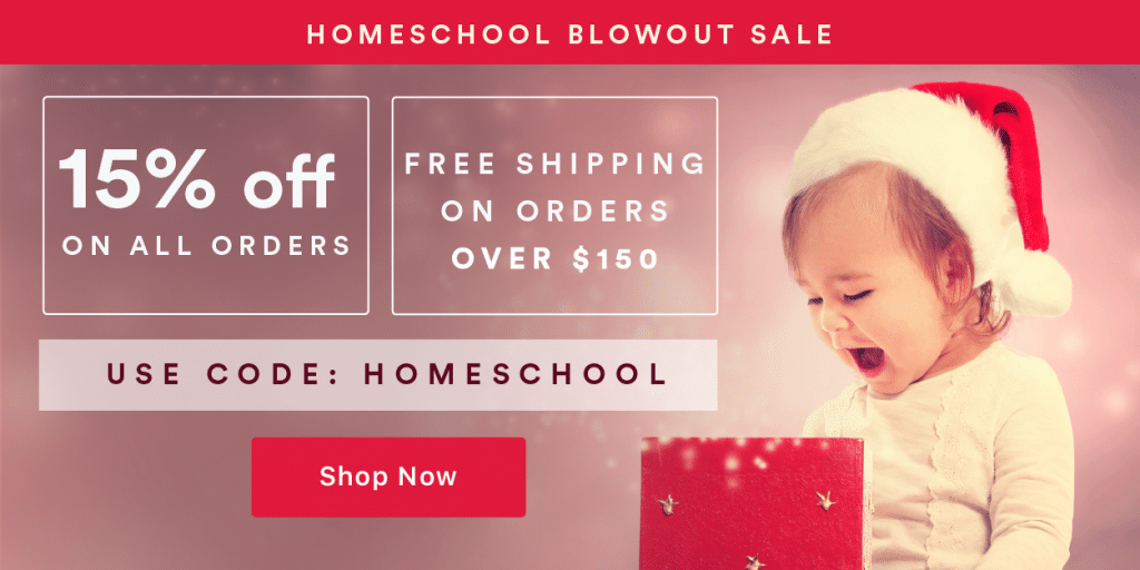 Homeschool Blowout Sale - 15% Off Everything at Educents!